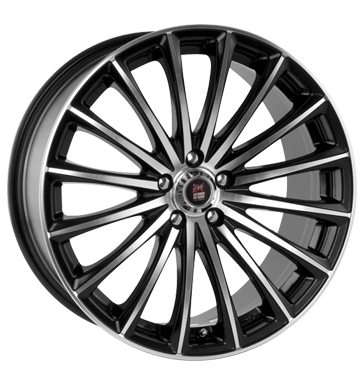 pneumatiky - 7.5x17 5x112 ET42 24H du Mans GP1 schwarz satin black machined face extender ventil / drzk Rfky / Alu Breyton ostatn velkoobchod s pneumatikami