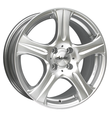 pneumatiky - 6.5x15 5x110 ET38 Advanti Racing Creed SF06 silber highgloss Alutec Rfky / Alu Offroad Mud Terrain cel rok pneus