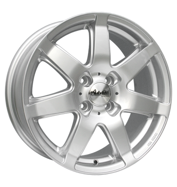 pneumatiky - 5.5x14 4x114.3 ET44 Advanti Racing Flake SF03 silber silber lackiert Brock Rfky / Alu rfky Slevy trhovisko