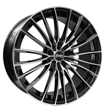 pneumatiky - 9x20 5x112 ET30 Advanti Racing Magnus Black schwarz black polished zesilovac Rfky / Alu Vyloucen nstroj ventil b2b pneu