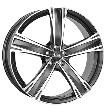pneumatiky - 8x18 5x120 ET45 Advanti Racing Raccoon Black schwarz matt black / polished projektzwo Rfky / Alu ventil cepice MB-Italia Velkoobchod