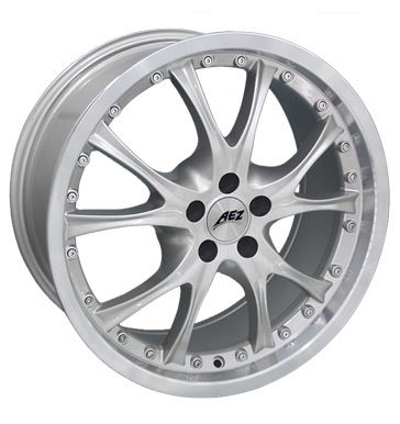 pneumatiky - 7.5x16 5x112 ET35 AEZ Bimo silber silber Horn poliert Borbet Rfky / Alu Oldtimer Polo tricka trhovisko