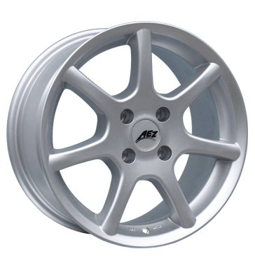 pneumatiky - 6x14 4x108 ET16 AEZ E silber silber lackiert Test-kategorie 2 Rfky / Alu Chrome Parts GS-Wheels velkoobchod s pneumatikami