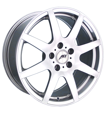 pneumatiky - 6.5x15 5x98 ET40 AEZ Icon 8 silber hochglanz poliert Wiechers SPORT Rfky / Alu ALCOA regly pneumatik velkoobchod s pneumatikami