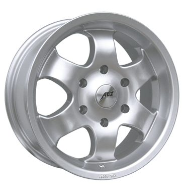 pneumatiky - 7x16 6x139.7 ET40 AEZ Namib silber silber lackiert Motocyklov zvody Rfky / Alu Stars 2 roky AUDI Autodlna