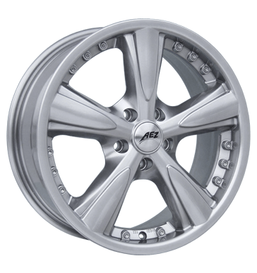 pneumatiky - 7x17 5x100 ET35 AEZ Olymp 1 silber highgloss hardtops Rfky / Alu XTRA Jahreswagen pneumatiky