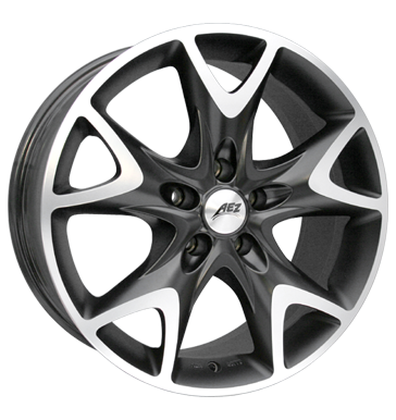 pneumatiky - 8.5x18 5x120 ET46 AEZ Phoenix Dark schwarz Black matt polished tazn zarzen Rfky / Alu DOTZ Wheelworld trziste