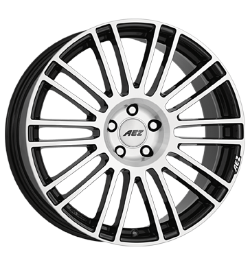 pneumatiky - 8.5x19 5x108 ET40 AEZ Strike schwarz black polished Breyton Rfky / Alu pneumatika skladovac boxy pneu b2b