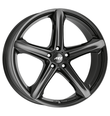 pneumatiky - 7.5x17 5x114.3 ET38 AEZ Yacht Dark schwarz black auta v zime Rfky / Alu letadlo tazn zarzen trhovisko