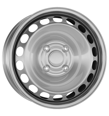pneumatiky - 5.5x14 4x100 ET45 Alcar Stahl silber silber pneumatika Kola / ocel Rdc nprava odpruzen Tube: zklopky pneu