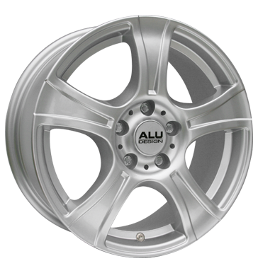 pneumatiky - 6.5x15 5x108 ET44 Aludesign AD01 silber kristallsilber interir Rfky / Alu Delta 4x4 Offroad cel rok od 17,5 