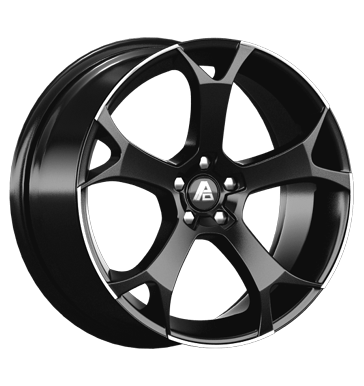 pneumatiky - 8.5x20 5x112 ET45 Aluminum Design Ghost schwarz edition-black FONDMETAL Rfky / Alu motocykl Rfky / Alu pneus