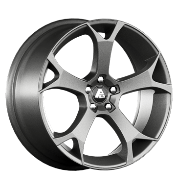 pneumatiky - 9x20 5x114.3 ET35 Aluminum Design Ghost grau / anthrazit titanium FONDMETAL Rfky / Alu Kerscher BRABUS disky