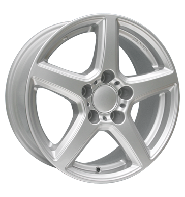 pneumatiky - 7.5x18 5x112 ET51 Alutec Freeze silber polar-silber Speedline Rfky / Alu ZENDER kmh-Wheels b2b pneu