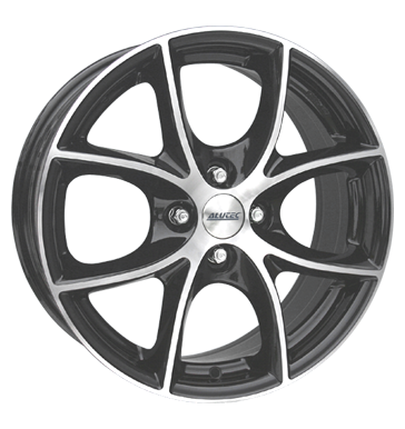 pneumatiky - 7x17 4x108 ET25 Alutec Cult schwarz diamant-schwarz frontpoliert spoiler Rfky / Alu Rim luzka (nhradn dly) rukavice Hlinkov disky