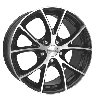 pneumatiky - 8.5x18 5x114.3 ET40 Alutec Cult schwarz diamant-schwarz frontpoliert motocykl Cross Rfky / Alu Axxium Tube: Kolo Autoprodejce