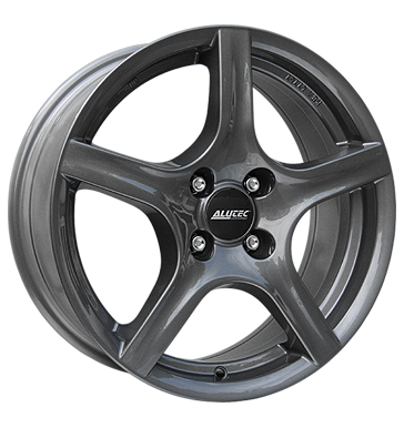 pneumatiky - 5.5x14 4x100 ET35 Alutec Grip grau / anthrazit graphit Baro Rfky / Alu autokosmetiky MERCEDES BENZ Autodlna