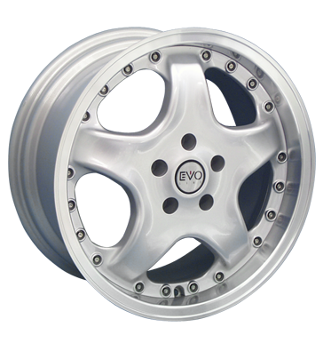 pneumatiky - 8.5x18 5x120 ET35 Alutec GT Pro silber silber randpoliert Lorinser Rfky / Alu Pce o automobil + drzba montzn nrad pneumatiky