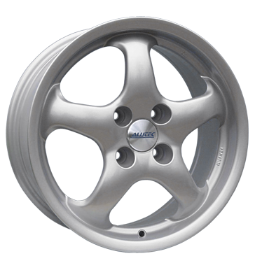 pneumatiky - 7.5x18 4x108 ET18 Alutec Java silber silber lackiert Shaper Rfky / Alu COM 4 KOLA spoiler pneu