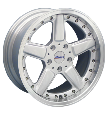 pneumatiky - 8x17 5x120 ET10 Alutec M Pro silber silber randpoliert sportovn KOLA Rfky / Alu Truck Winter od 17,5 