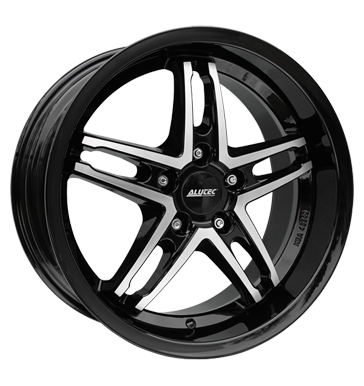 pneumatiky - 9x18 5x114.3 ET40 Alutec Poison-Cup schwarz diamant-schwarz frontpoliert Truck lto od 17,5 