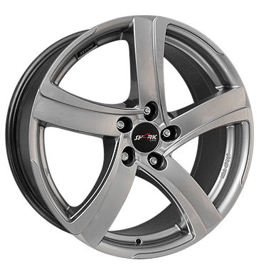 pneumatiky - 8x18 5x112 ET45 Alutec Shark silber sterling-silber ETA BETA Rfky / Alu motocykl ventil zemn prce b2b pneu