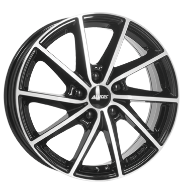 pneumatiky - 6.5x16 5x114.3 ET50 Alutec Singa schwarz diamant-schwarz frontpoliert speciln nstroj Rfky / Alu replika Wheelworld Predaj pneumatk