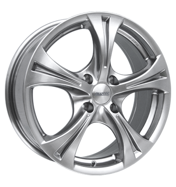 pneumatiky - 6.5x15 4x100 ET42 Alutec Storm silber sterling-silber myt oken Rfky / Alu ventil auta KING Prodejce pneumatk