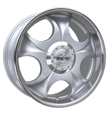 pneumatiky - 8.5x18 5x114.3 ET30 Antera 323 SUV silber silber Horn poliert rfky Rfky / Alu csti tela Konzole + drzk disky