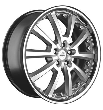 pneumatiky - 9.5x19 5x120 ET16 Antera 363 silber bright silver tesnen Rfky / Alu Truck Winter od 17,5 