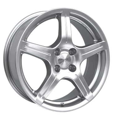 pneumatiky - 7x17 4x108 ET40 Anzio Drift silber sterlingsilber Tomason Rfky / Alu OXIGIN PKW lto trziste