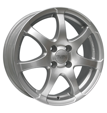 pneumatiky - 6x15 4x100 ET38 Anzio Light silber polar silber STIL AUTO Rfky / Alu prejezdy GS-Wheels trziste