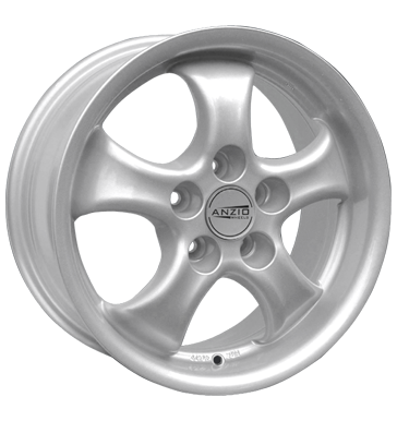 pneumatiky - 7x15 5x112 ET38 Anzio Power Cup silber polar silber hornpoliert Motocykl Navigace a cestovn Rfky / Alu MB-DESIGN Zimn kompletn kola (ocel) pneus