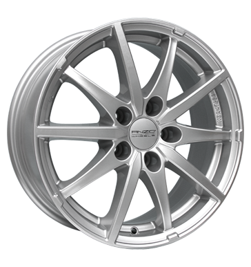 pneumatiky - 7.5x17 5x110 ET35 Anzio Racer silber polar silber kufr Tray Rfky / Alu speciln nstroj sportovn KOLA Autodlna