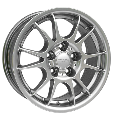 pneumatiky - 7x17 5x112 ET45 Anzio Speed silber sterlingsilber nhradn dly auto trailer Rfky / Alu Offroad letn Zimn kompletn kola (ocel) pneumatiky