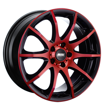 pneumatiky - 8x17 5x112 ET45 Artec AR2 rot color polished - red motocykl Rfky / Alu opravu pneumatik Magnetto KOLA Predaj pneumatk