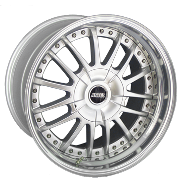 pneumatiky - 8x17 4x100 ET35 Artec Axxis silber chromsilber handpoliert Offroad Zimn 17.5 