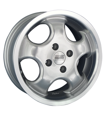 pneumatiky - 7x15 4x98 ET37 Artec AD Cup silber silber lackiert recnk Rfky / Alu MB-DESIGN myt oken Autoprodejce