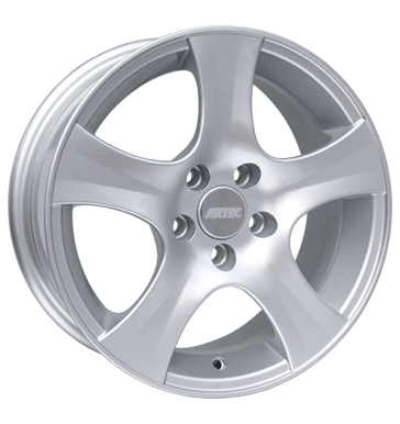 pneumatiky - 7x17 5x110 ET35 Artec FMG 7 silber silber lackiert renault Rfky / Alu Csti RV + Caravan Axxion disky