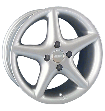 pneumatiky - 7x15 4x108 ET18 Artec M silber silber lackiert Axxium Rfky / Alu Offroad letn Truck Winter od 17,5 