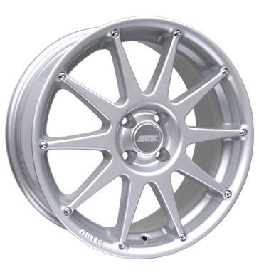 pneumatiky - 8x17 4x98 ET35 Artec MC STW silber silber lackiert spoiler Rfky / Alu hardtops Test-kategorie 1 pneumatiky