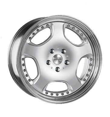 pneumatiky - 8x18 5x112 ET45 Artec ME silber chromsilber handpoliert Felgenschlsser Rfky / Alu projektzwo Spurverbreiterung Velkoobchod