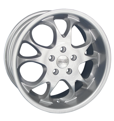 pneumatiky - 8.5x18 5x120 ET20 Artec MF silber silber Horn poliert Tricka Rfky / Alu charakteristiky psy pneu b2b