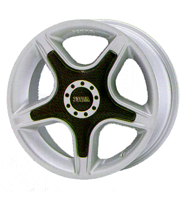 pneumatiky - 7x15 4x100 ET38 Artec O silber silber lackiert Sdrad Rfky / Alu prumyslov pneumatiky Toora pneus
