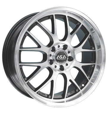 pneumatiky - 10.5x20 5x120 ET26 ASA AR 1 schwarz schwarz frontpoliert Offroad letn Rfky / Alu Barvy a Laky Wheelworld Autoprodejce