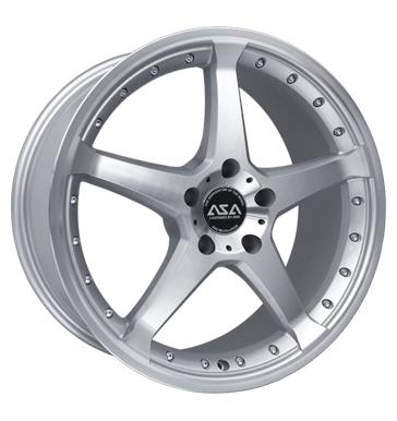 pneumatiky - 8x18 5x114.3 ET35 ASA AR 3 silber frontpoliert ostatn Rfky / Alu designov antny EXCENTRI trziste