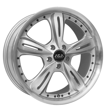 pneumatiky - 8x18 5x114.3 ET45 ASA AR 4 silber frontpoliert ADVANTI Rfky / Alu olejov filtr ostatn Hlinkov disky