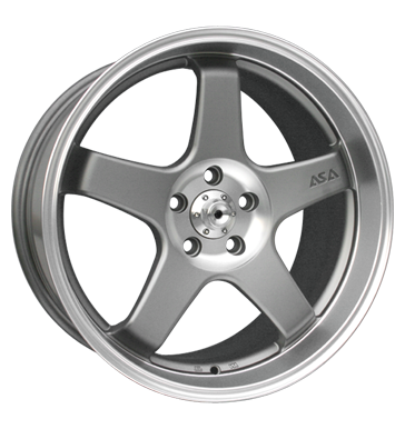 pneumatiky - 8.5x18 5x114.3 ET45 ASA AR 5 grau / anthrazit titan poliert Offroad All Terrain Rfky / Alu INDIVIDUAL Artec Prodejce pneumatk