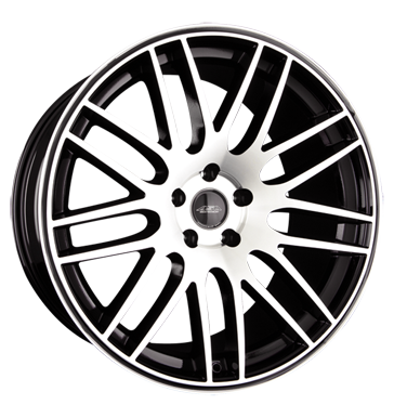 pneumatiky - 8.5x18 5x108 ET40 ASA GT 1 schwarz schwarz glanz front poliert Parka Rfky / Alu nstroj ventil F-replika pneu