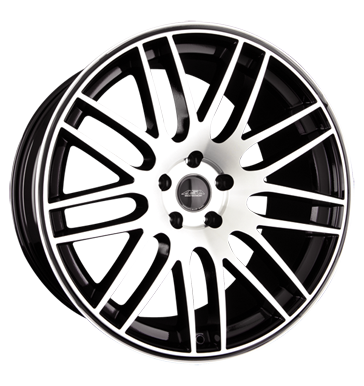 pneumatiky - 8.5x18 5x112 ET35 ASA GT 1 schwarz schwarz glanz front poliert automobilov sady Rfky / Alu Spurverbreiterung Rdc nprava odpruzen pneu